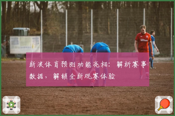 新浪体育预测功能亮相:解析赛事数据,解锁全新观赛体验